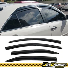 Fits 07-11 Toyota Camry Acrylic Mugen Style Window Visors Rain Sun Guard 4Pc Set