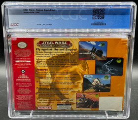 Star Wars Rogue Squadron Nintendo 64 N64 Sealed New CGC 7.0 A+ Graded Lucas Arts