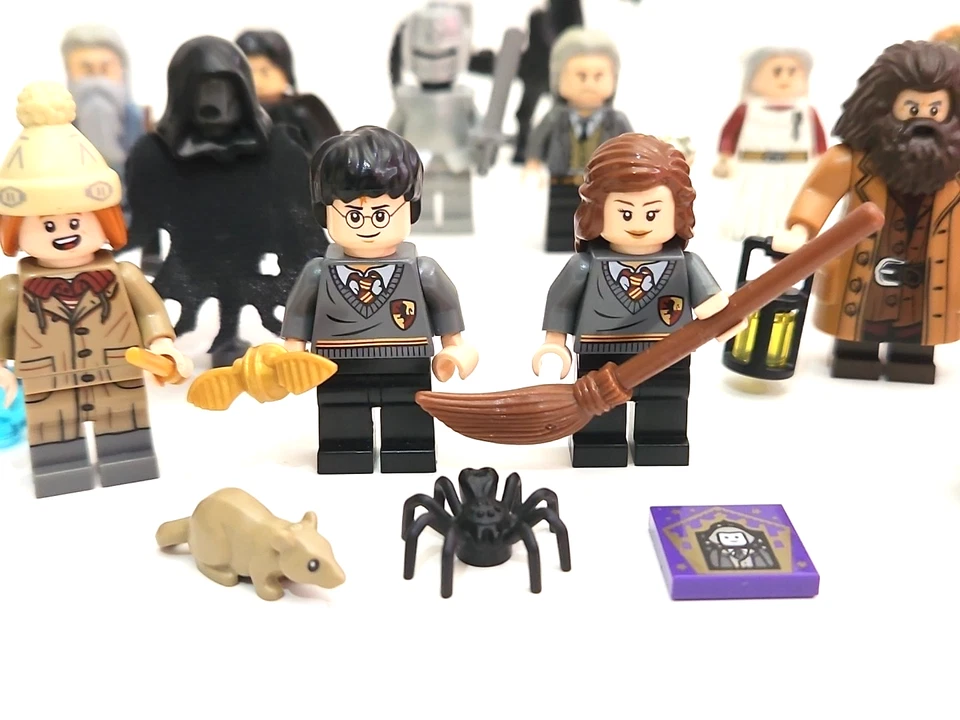 LEGO Harry Potter Minifigure & Accessory Lot w/ Creatures Wands Potions Wizards - Image 3 of 4