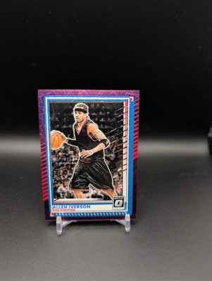 2025-26 Panini Donruss - Optic Allen Iverson #177 Purple Velocity Prizm /15