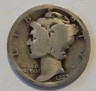 1923 Mercury Dime Silver 10C Philadelphia Business Strike Coin