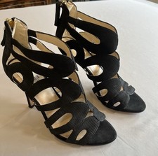 Women’s Nine West Size 6 Strappy Leather High Heel Candles