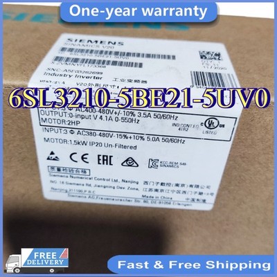 NEW 6SL3210-5BE21-5UV0 SIEMENS PLC 1PC 6SL32105BE215UV0 6SL3210 Express shipping