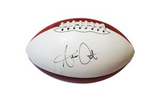 Alex Carter authentic signed full size NFL football W/Cert Autographed 4316a8