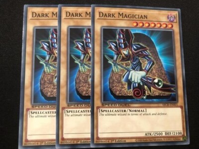 YUGIOH DARK MAGICIAN DECK- SPELLCASTER- ATTACK- KNIVES- NAVIGATION-  FORMULA-