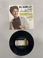 BRENDA LEE 45 RPM Record Decca 31424 All Alone An I/Save All Your Lovin Me P/S
