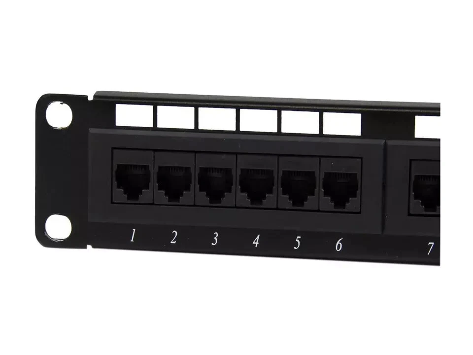 StarTech.com C6PANEL24 24 Port 1U Rackmount Cat 6 110 Patch Panel - Image 3 of 4