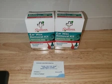 Lot Of 2 Ear Wax Removal Kit, 0.33 fl oz (10 ml)