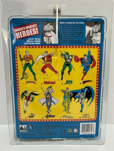 Figures Toy Co. & DC World's Greatest Heroes Shazam 8" Mego Type Figure MINT - Picture 6 of 12