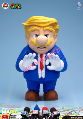 NY Studio Mario Resin Figurine Statue Collections 18cm Presale
