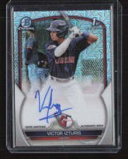 2023 Bowman Megabox #CPA-VI Victor Izturis 1st Bowman Mojo Auto /150