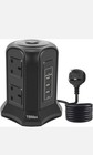 A Tower Extension Lead with USB Slots, TBMax 6 Sockets Surge Protector Vertical