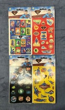 Superman DC Comics Sandylion Stickers 4 Packs 2 Sheets/Pack Different u-1H