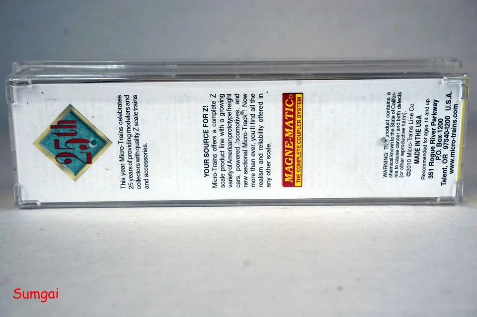 Z Scale Z Gauge Micro-Trains Line MTL 25th 527 50 009 OP&E Bulkhead Flat Car - Image 4 of 4