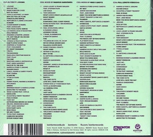 Kontor Top Of The Clubs - Vol.88 - Ltd.Edt. - Various - Digipack - 4 CD - Neu / - Bild 2 von 2