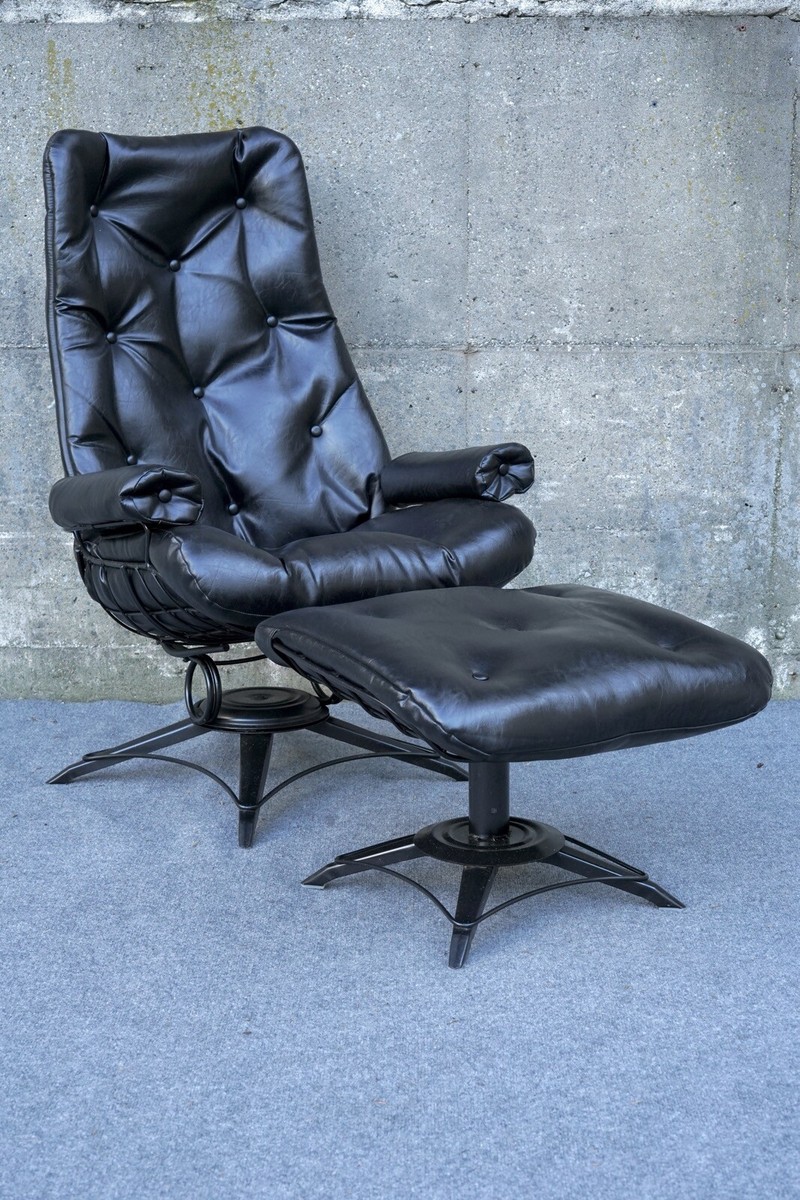 domani ドマーニ　ロイヤル　エレガント　ヨーロピアン　オットマン nz Mid Century Modern Homecrest Tall Wrought Iron Black Lounge