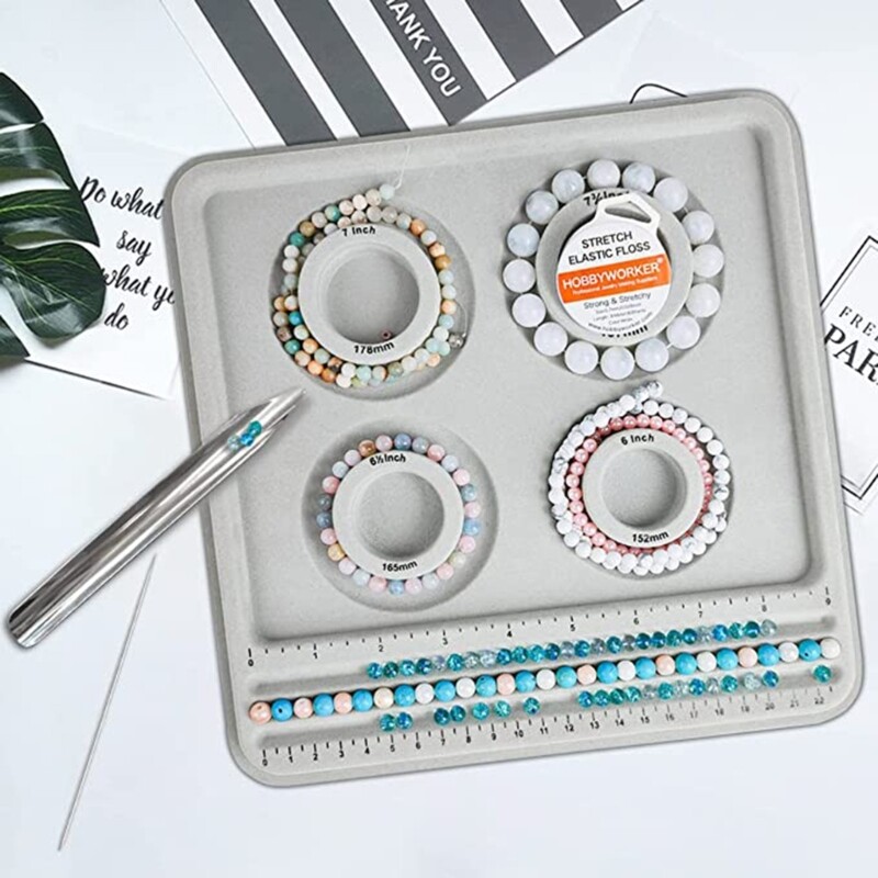 Bead Board Jewelry Making Tray Craft Measuring Tool Accessories eBay