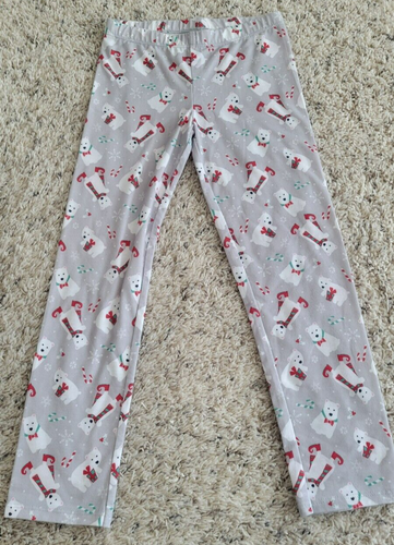 EUC American Girl Playful Polar Bear Pajama Set - girls size S 7/8 Small - Picture 5 of 6