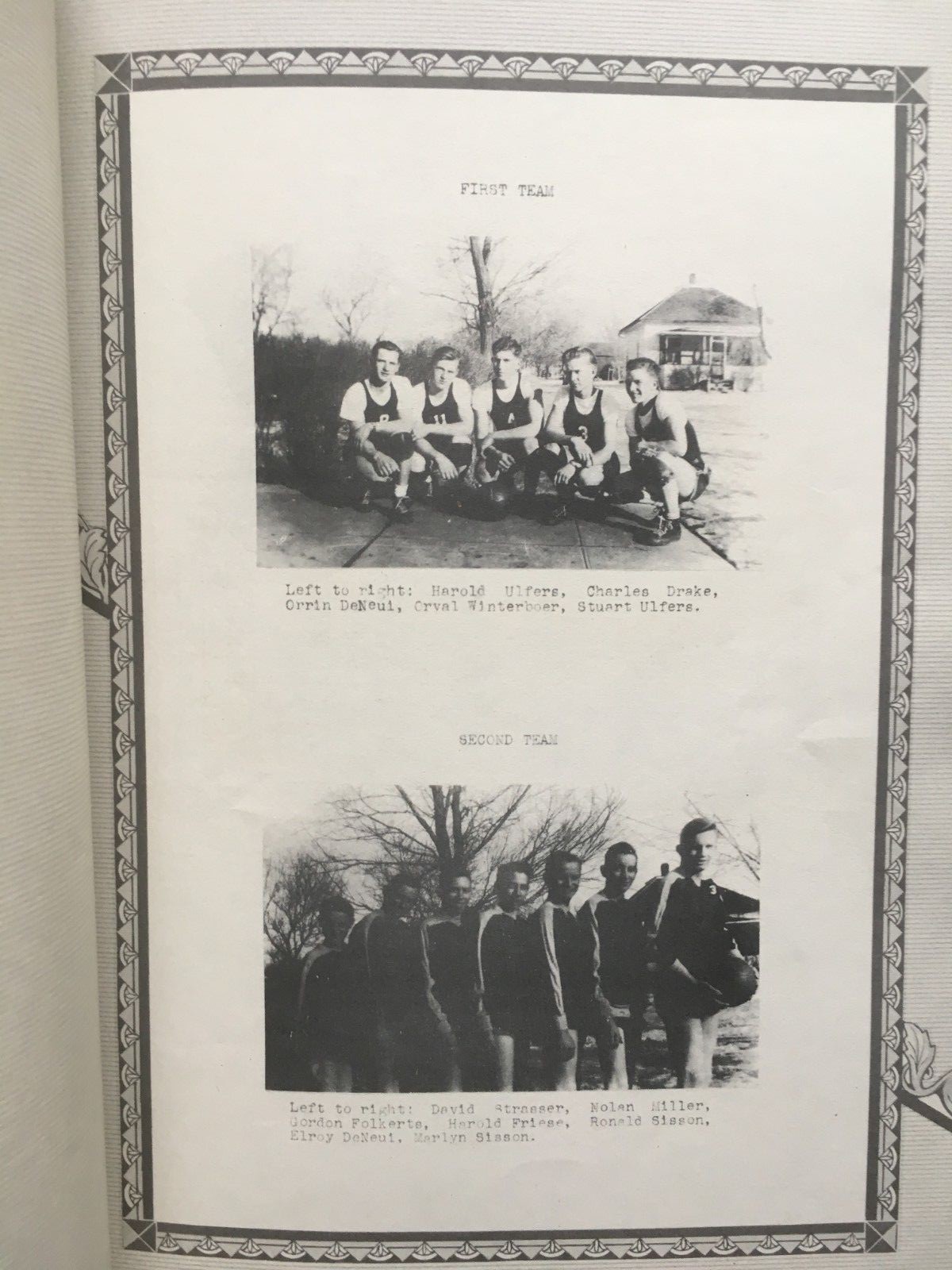 1946 Chancellor High School Yearbook Chancellor, South Dakota eBay