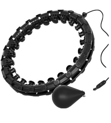Smart Hoola Hoop for Adults Weight Loss, Weighted Hula Exercise Hoops 24 section