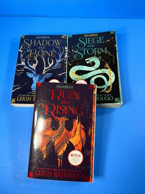 The Shadow and Bone Trilogy Leigh Bardugo Grishaverse Book Lot of