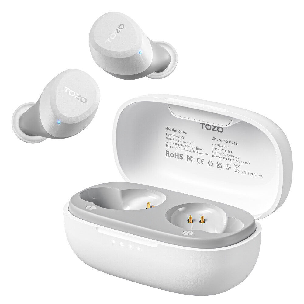 Thumbnail - Tozo A1-s In-ear Kopfhörer Kabellos Ohrhörer Bluetooth 5.3 Touch