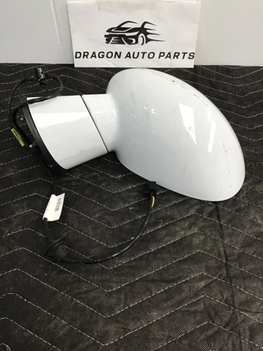 15-19 Challenger *SCUFFS* White Driver Side Left LH Power Mirror OEM 5PE55GW7AC