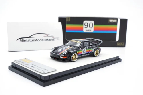 Porsche 911 (964) RWB - Black Apple - 1:64 - PGM (640009)