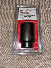 Napa Tools Evercraft Service Tools 36MM Axle Nut Socket 6pt Hex, 1/2” Drive New!