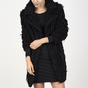 zara shaggy coat