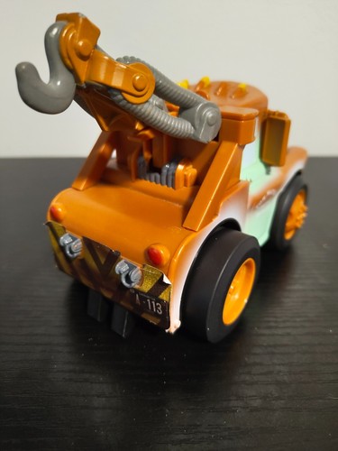 Disney Parks Pixar Cars Push & Go Talking Mater Vehicle Toy Untested - Picture 3 of 6