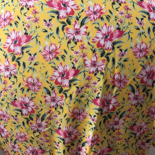 Roller Rabbit Yellow Floral Flutter Wrap Dress NWT Midi Ruffle Cottagecore Sz XS - Picture 6 of 11