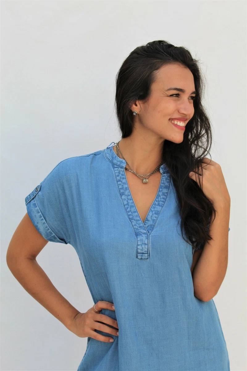 Women Casual Loose Shirt Summer Maxi Top Fashionable Loose Shirts