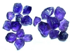 AAA+ Facet Quality Natural Flawless Violet Purple Amethyst Rough Unheated Rare