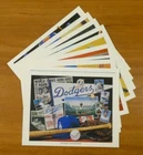 1984 Union Oil Dodgers Greatest Moments Set of 16 Prints 8.5x11 Koufax Drysdale