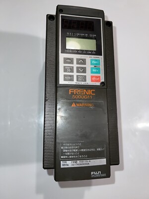 Fuji Electric FRNO 75G11S 4 Frenic 5000G11 AC Drive 3PH 480V 2.5A