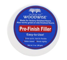 Woodwise Pre-Finished Wood Filler 3.oz Jar (White Tone)