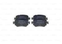 Bosch 0 986 494 797 Bremsbelagsatz, Scheibenbremse Hinterachse FÜR Audi Seat SKO
