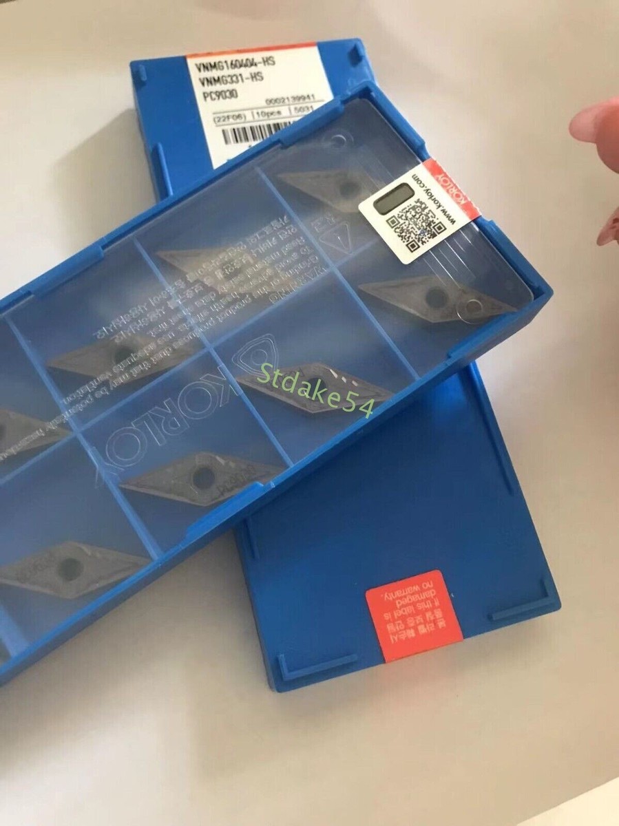 KORLOY VNMG160404-HS PC9030 VNMG331-HS PC9030 10pcs carbide