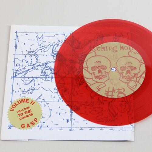 Gasp Volume 11 7" 33rpm Red Translucent Record 6 Songs Hardcore Rock M- - Photo 1/9