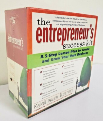 THE ENTREPRENEUR'S SUCCESS KIT: A 5-Step Lesson Kaleil Tuzman SEALED Boxed Set