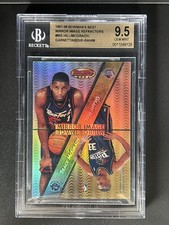 1997-98 Bowman’s Best Mirror Image Refractors McGrady/Hill/Garnett BGS 9.5
