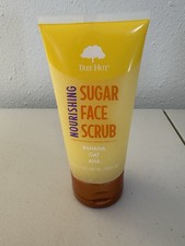  1 Tree Hut Nourishing Sugar Face Scrub Banana Oat AHA 7.4 oz New Sealed Vegan