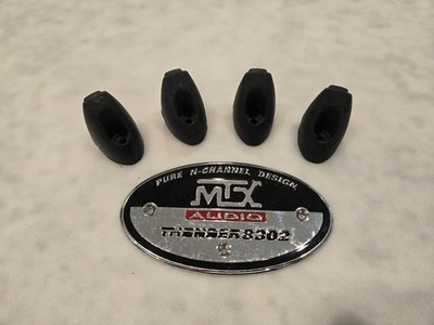 MTX AUDIO THUNDER 8302 Feet & Emblem