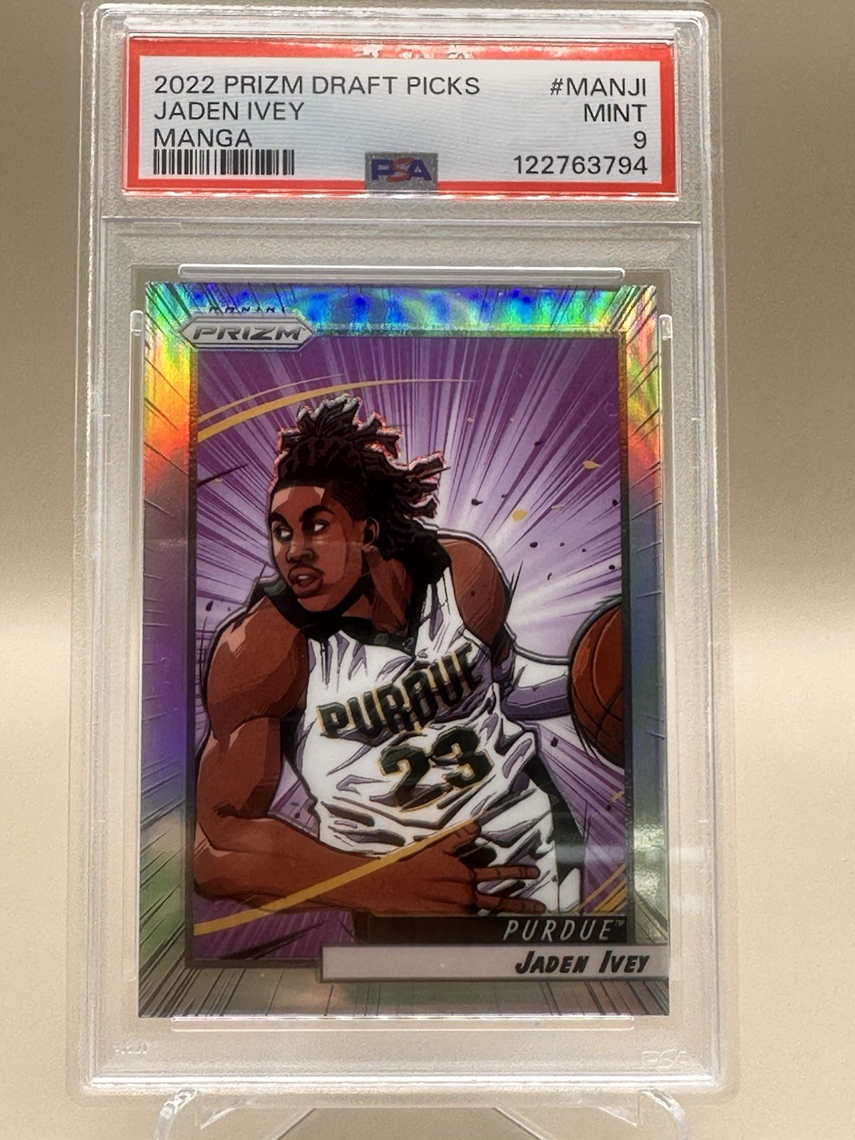 2022 Panini Prizm Draft Picks JADEN IVEY - Manga