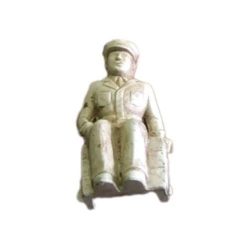 Vintage 1950's Marx Service Station Trucking Terminal Freight Figure Sitting 2"