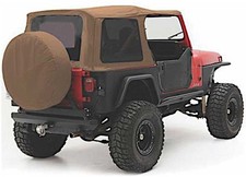 Smittybilt 9870217 87-95 Wrangler Yj Soft Top Wtinted Windows Denim Spice