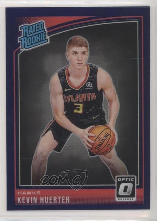 2018-19 Panini Donruss Optic Rated Rookie Purple Prizm Kevin Huerter #184 0b7f