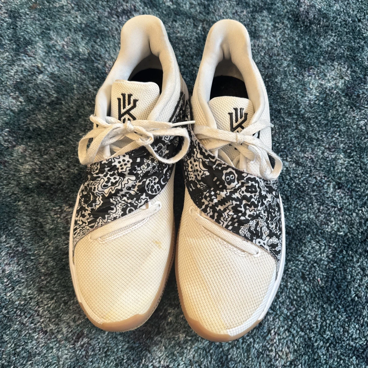 ユ*キ様 Nike Kyrie 1 バスケットボールシューズ Nike Kyrie 1 EP Low White Black Gum for Sale | Authenticity