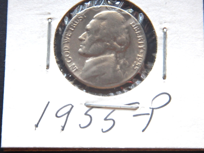 1955 (P) Jefferson Nickel
